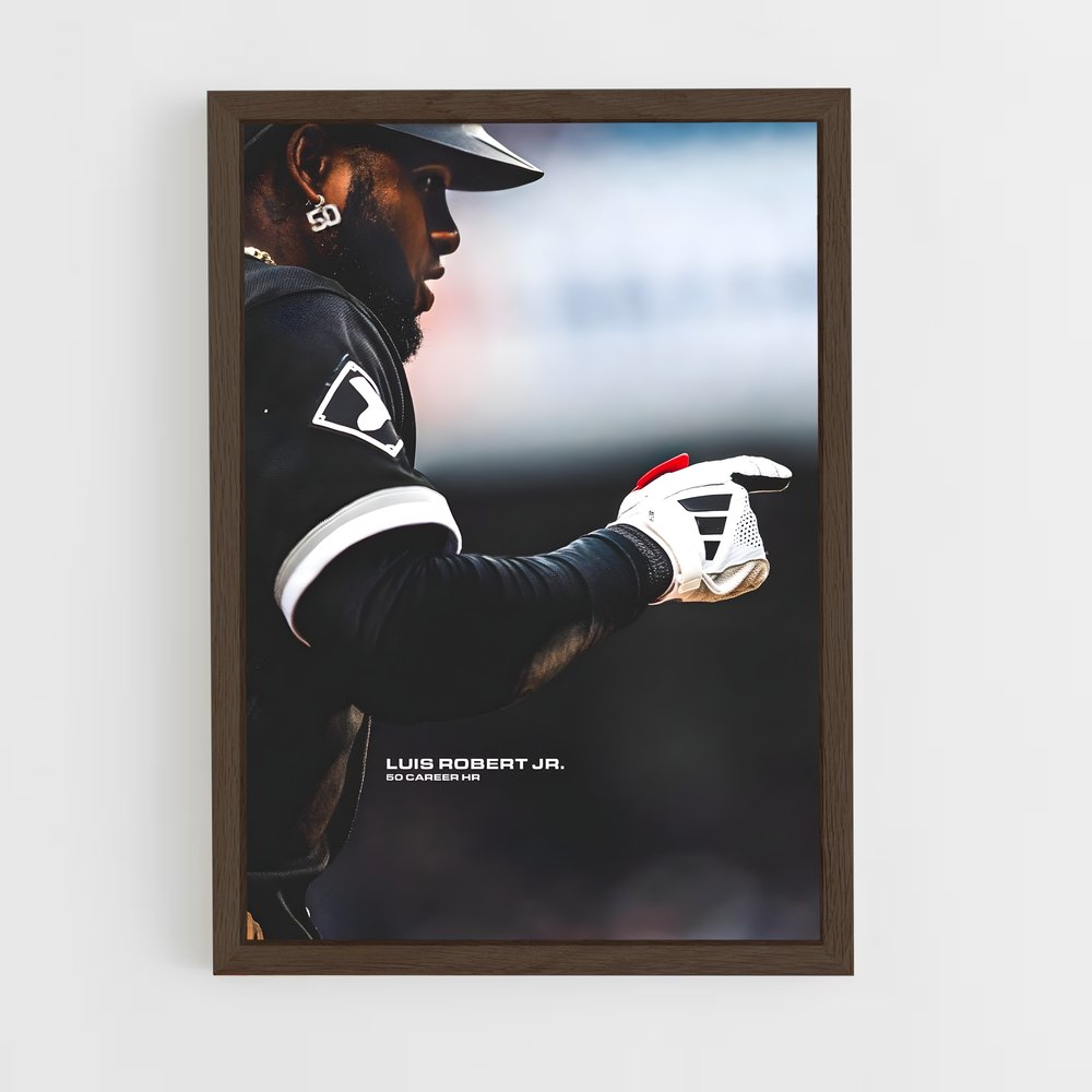 Poster Luis robert compétitive – affiche Baseball (vue 5)